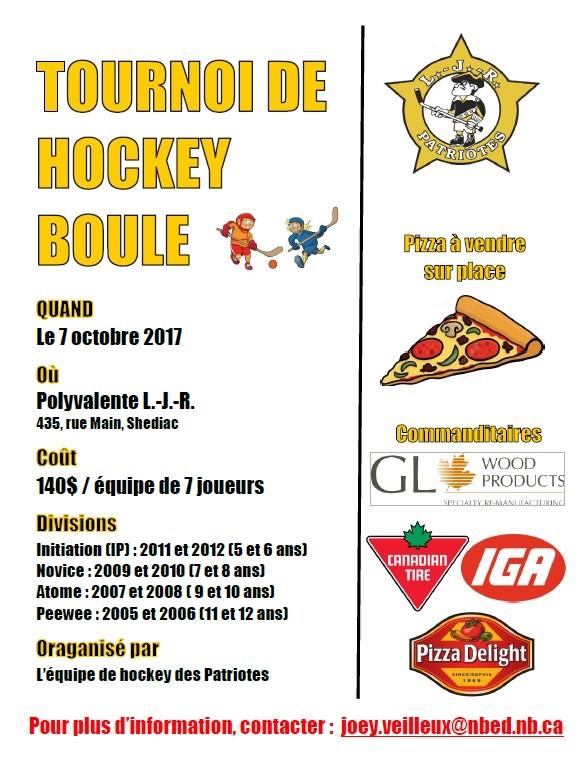 tournoi de hockey boule